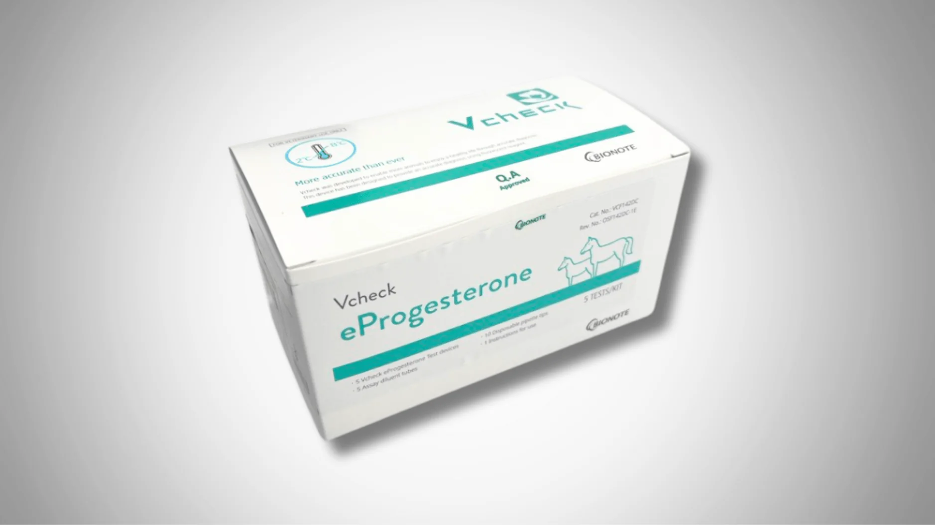Bionote V200 Equine Progesterone Test Kit (5ct)