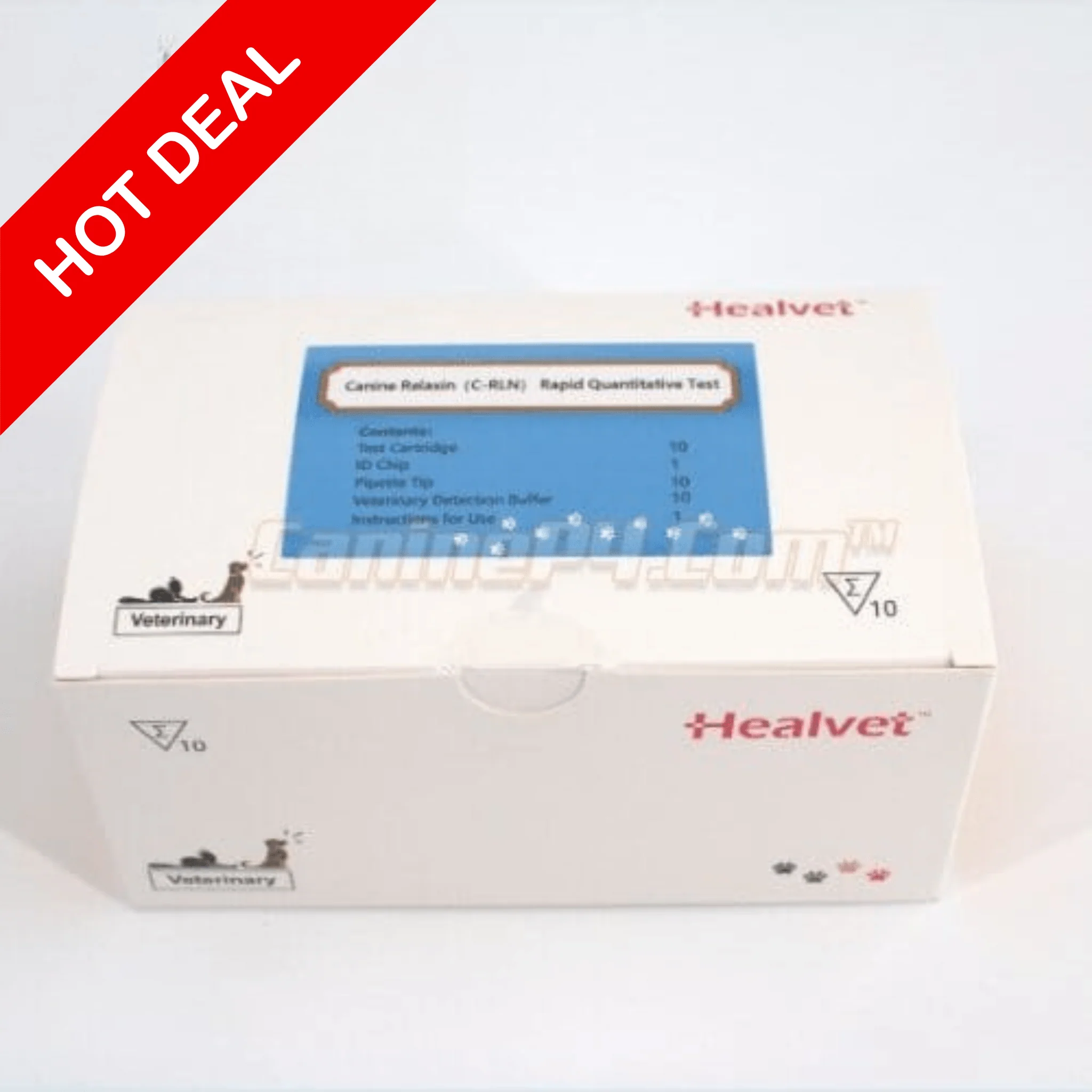 Healvet 3000 Pregnancy Test For Dogs (10ct)