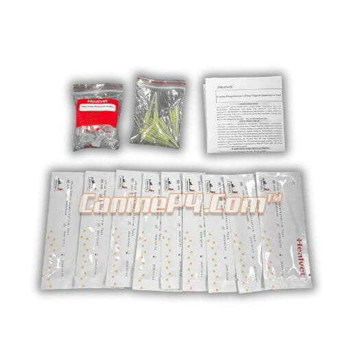 Healvet 3000 Canine Progesterone Kit (10 ct) - Image 4