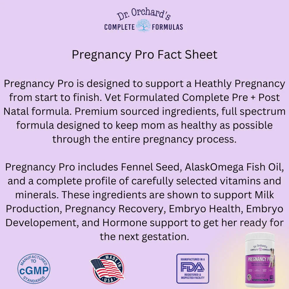 Pregnancy Pro Prenatal Vitamin For Dogs (90 ct) - Image 6